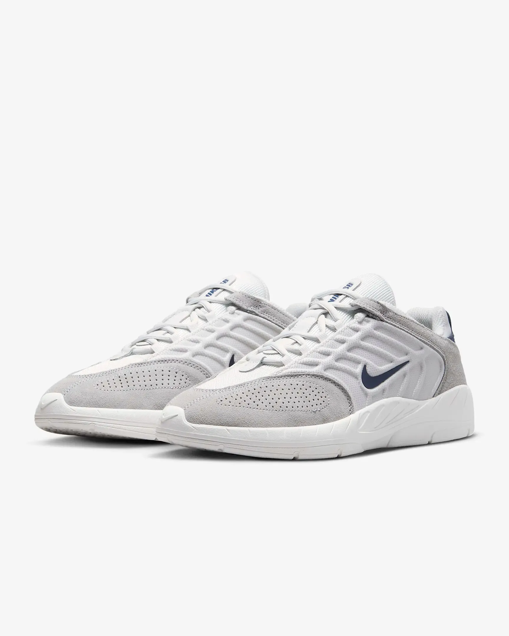 Nike SB "Vertebrae" Men's Sneakers - Platinum Tint/Wolf Grey/Summit White/Midnight Navy