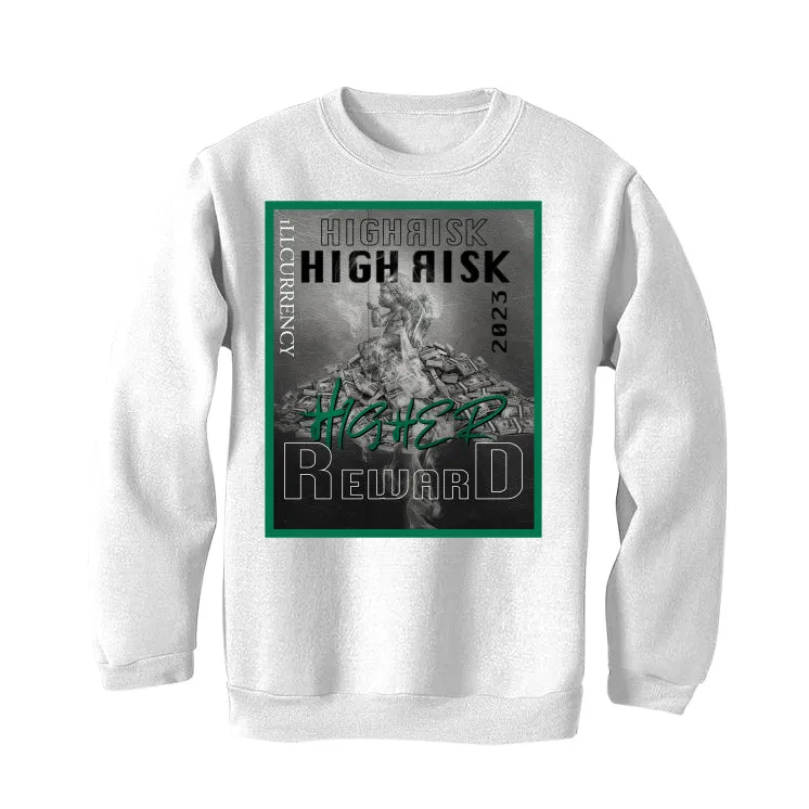 Nike SB x Air Jordan 4 “Pine Green” | illcurrency White T-Shirt (HIGHER REWARD)