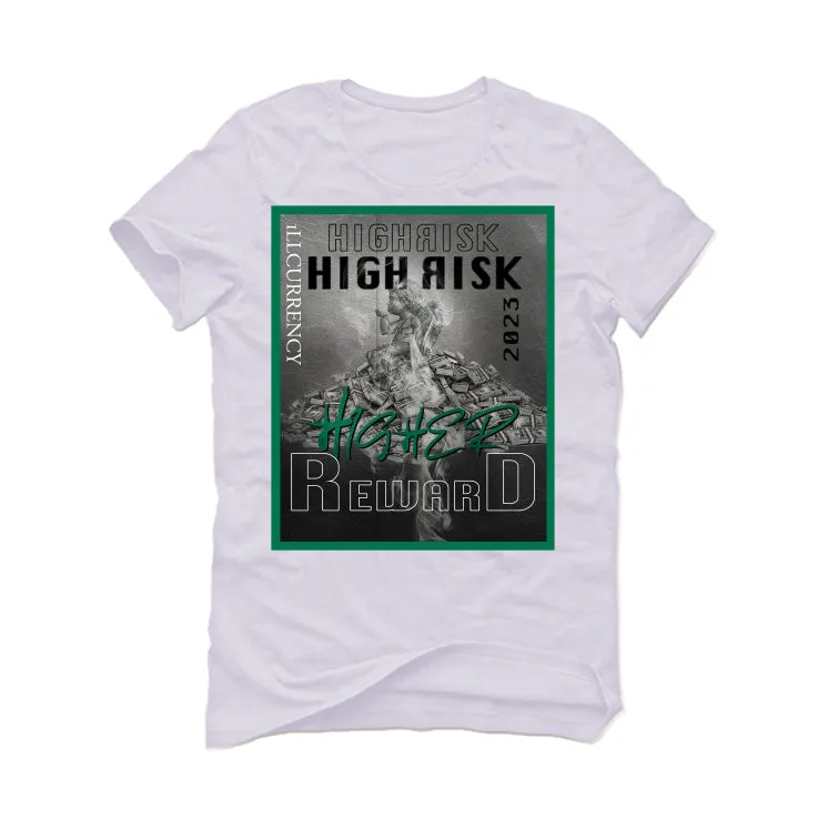 Nike SB x Air Jordan 4 “Pine Green” | illcurrency White T-Shirt (HIGHER REWARD)