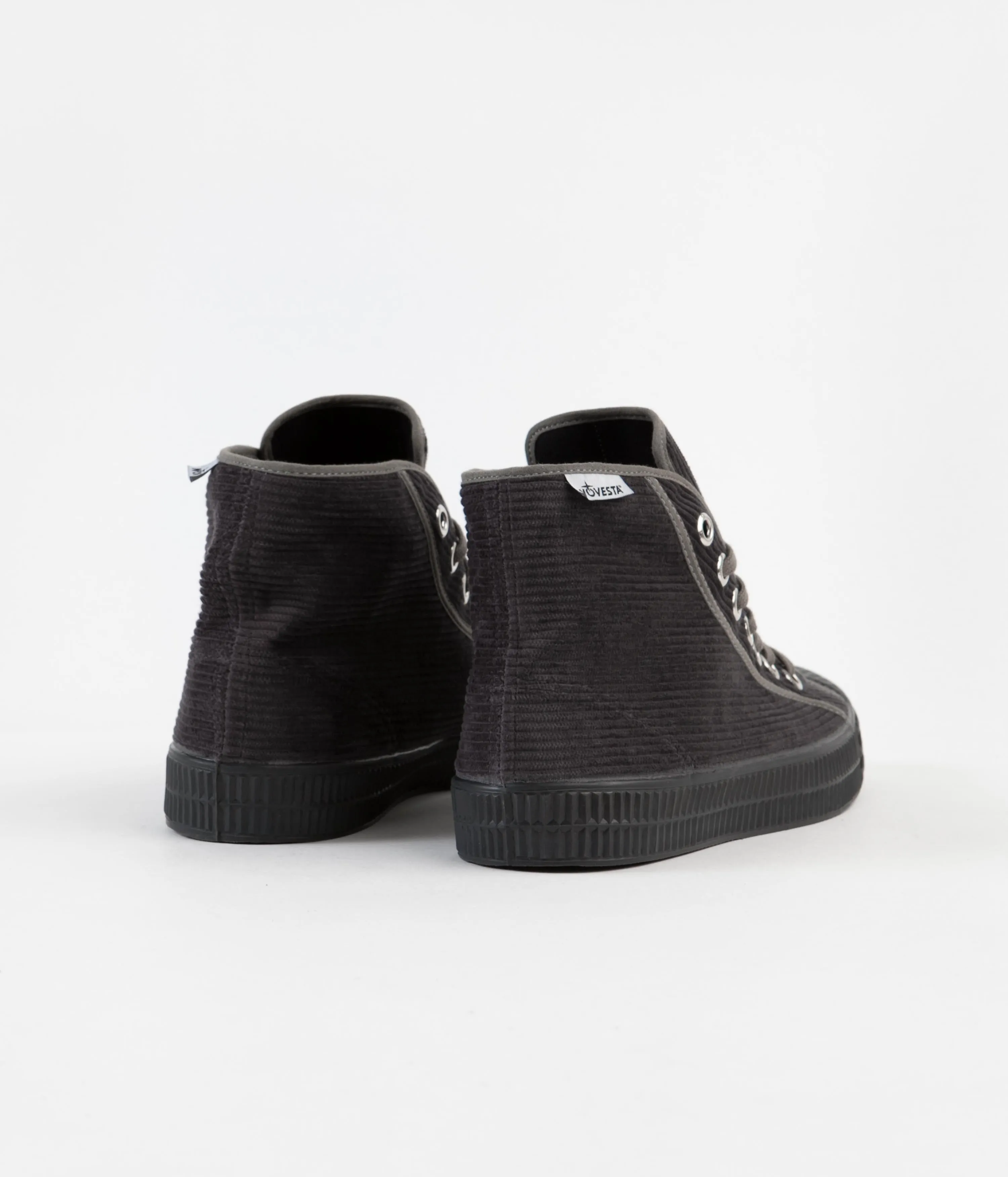 Novesta Corduroy Star Dribble Shoes - Dark Grey / Dark Grey