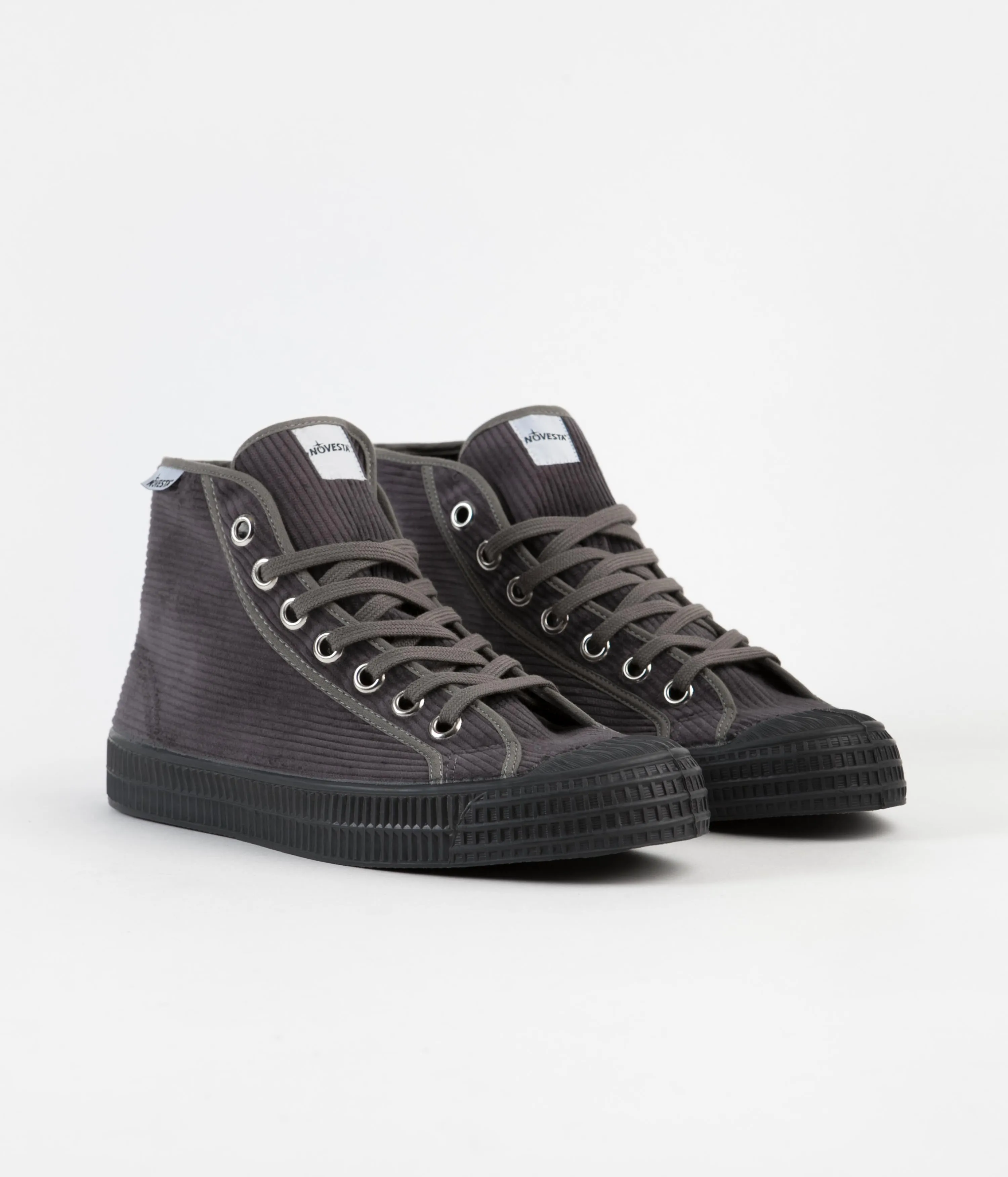 Novesta Corduroy Star Dribble Shoes - Dark Grey / Dark Grey