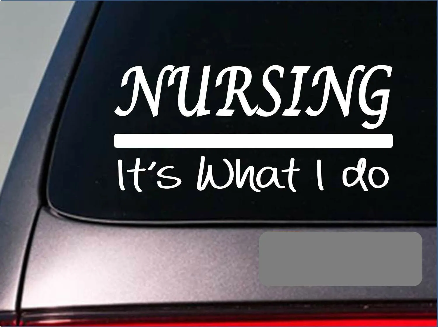 Nursing sticker decal *E369* doctor uniform hospital scrubs shoes nurse rn lpn