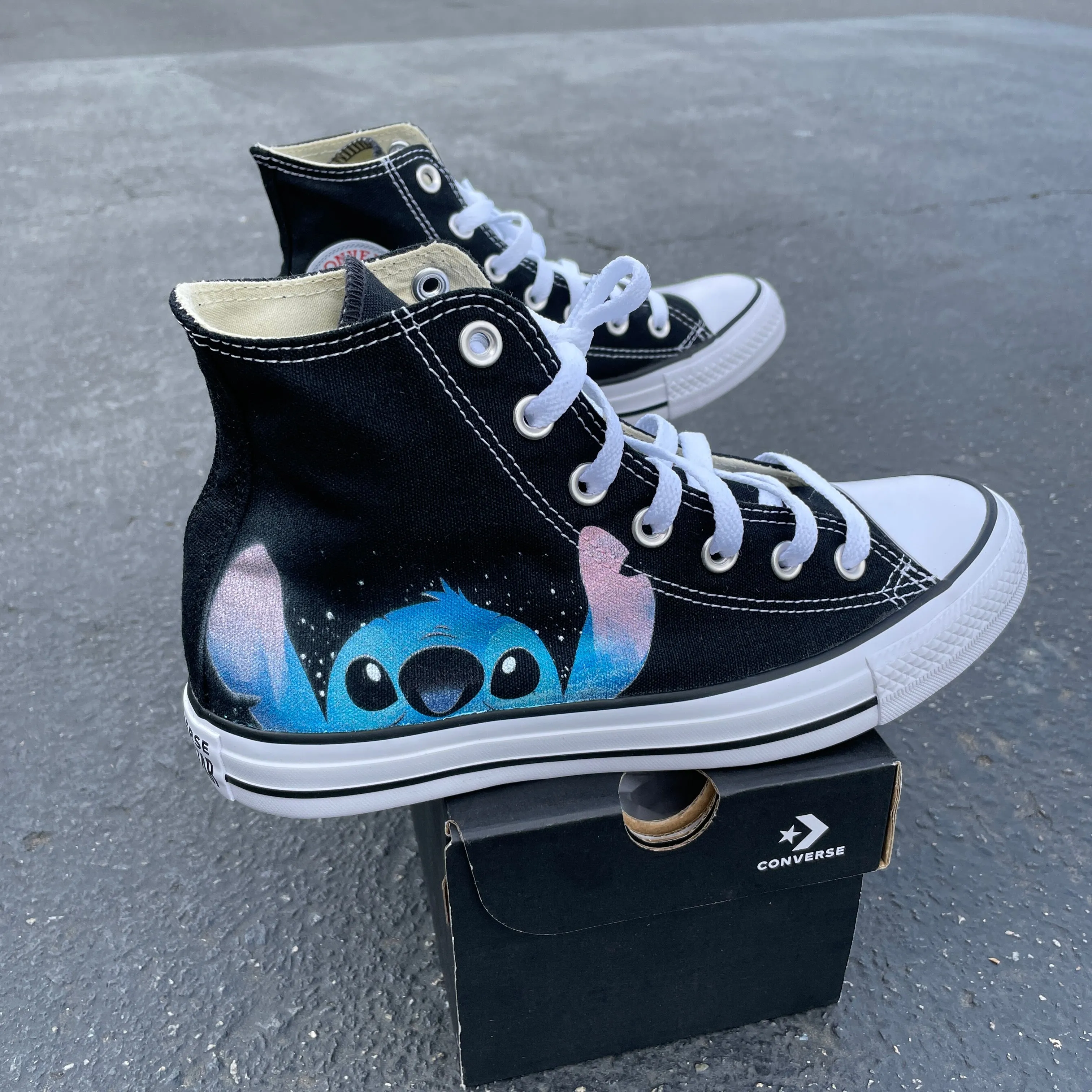 Ohana Means Family Custom High Tops