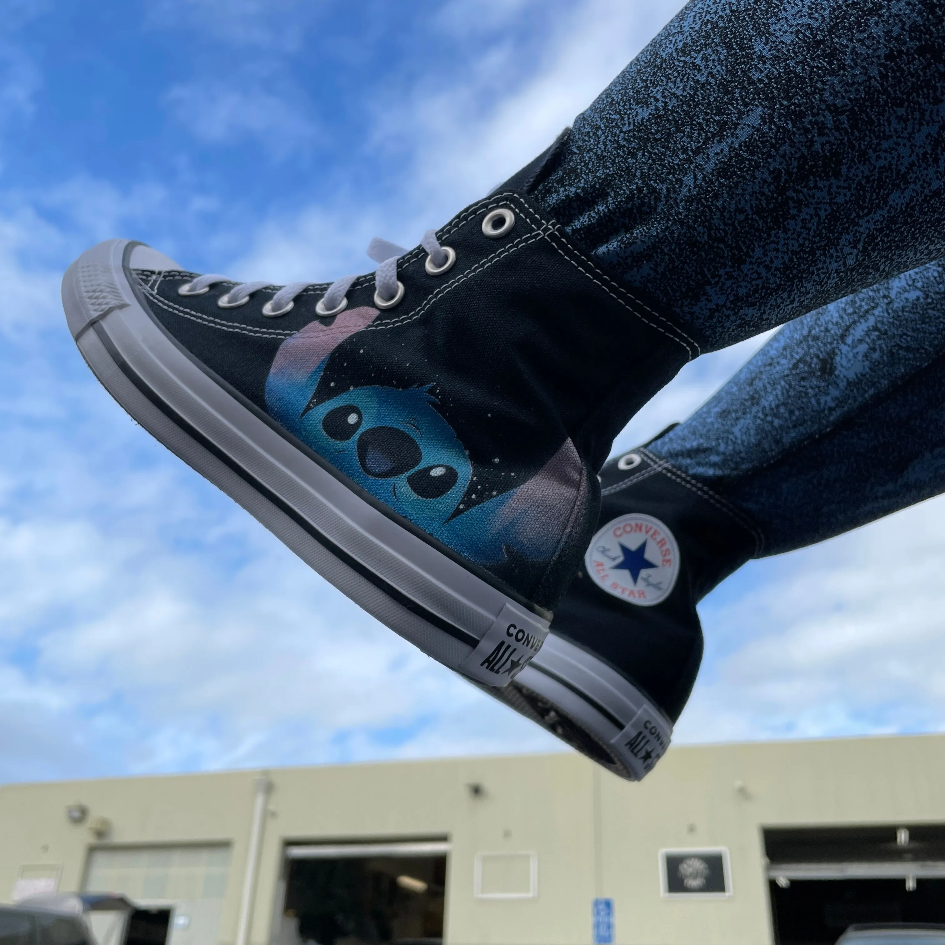 Ohana Means Family Custom High Tops