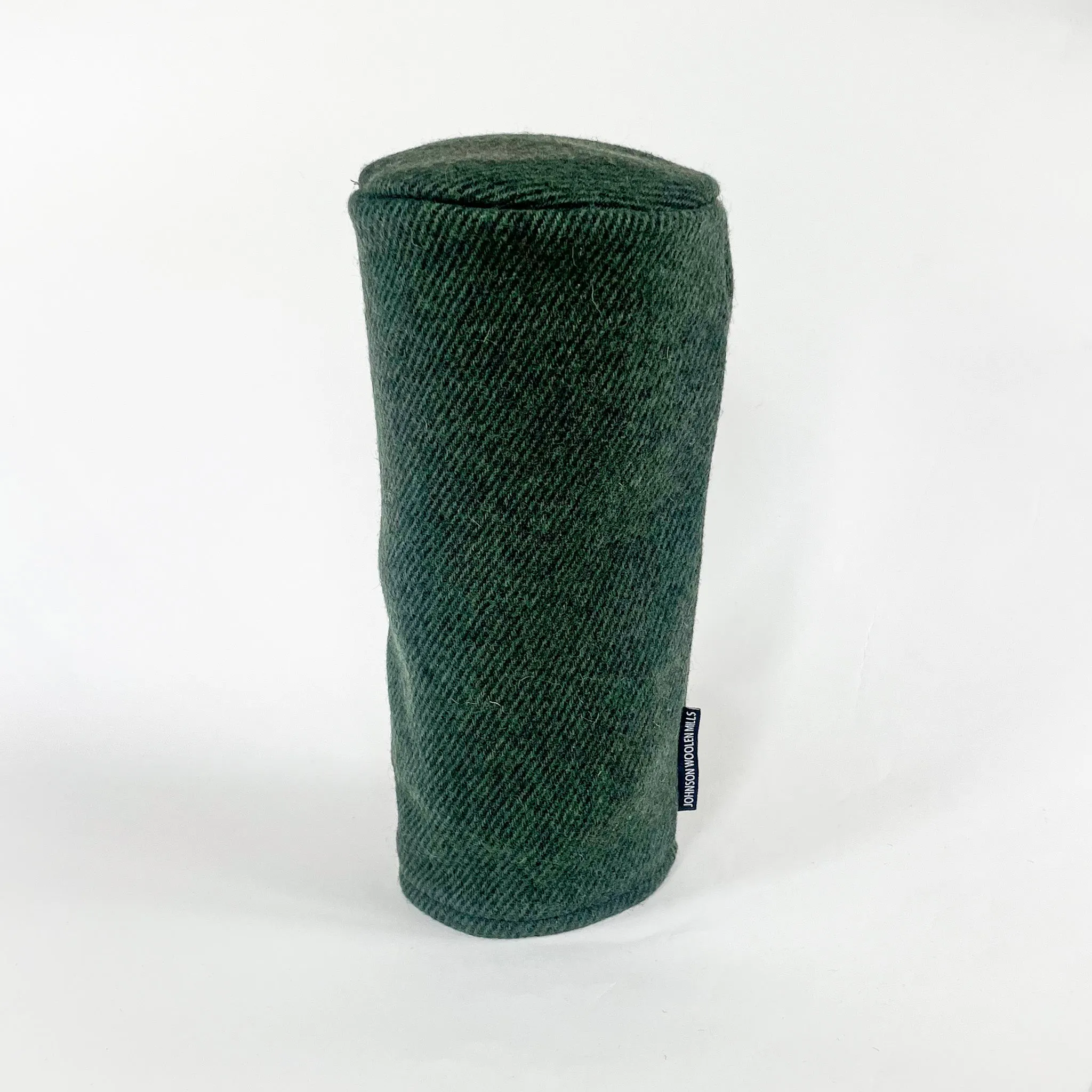 Olive Twill Wool Headcover