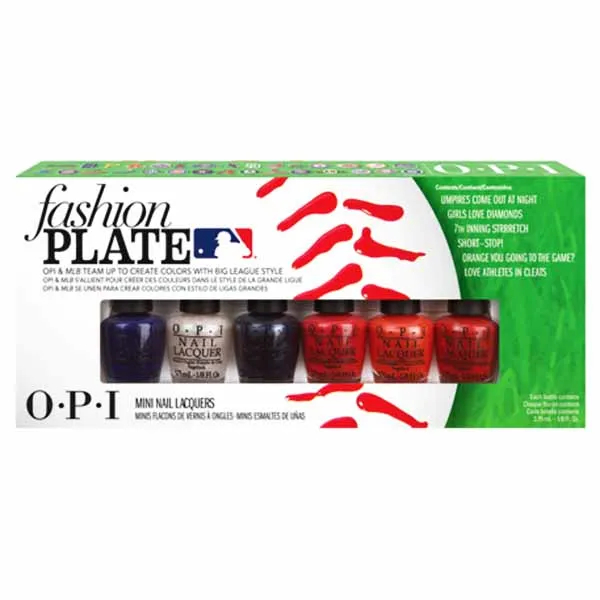 OPI - Mini Pack - Fashion Plate MLB Collection