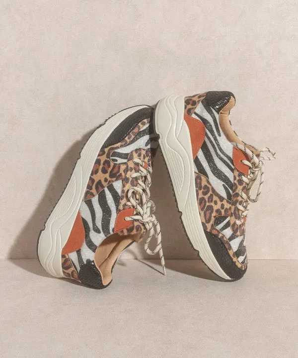 Orange Penelope - Oasis Society Funky Platform Sneaker