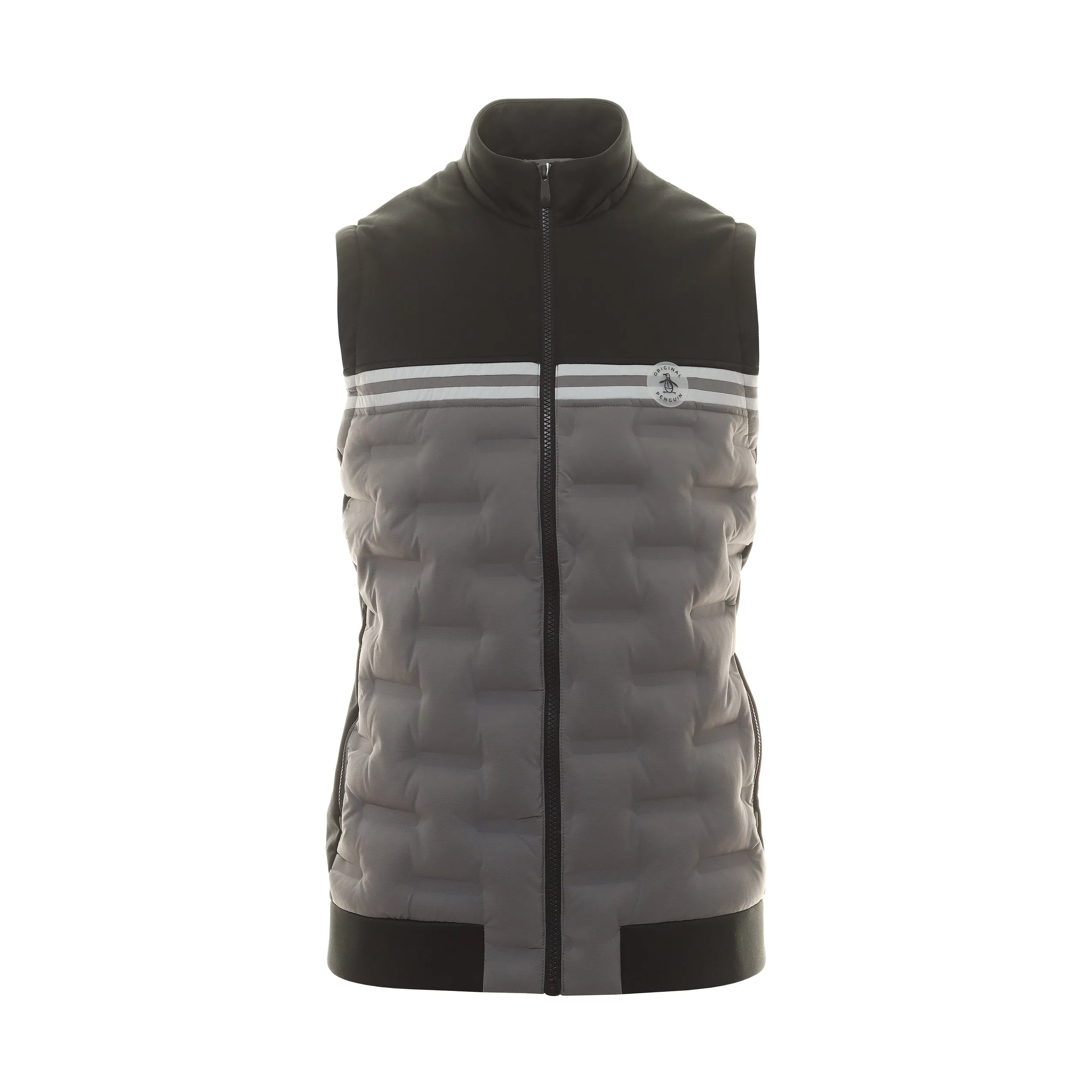 Original Penguin Golf Insulated Mixed Media 80's Vest