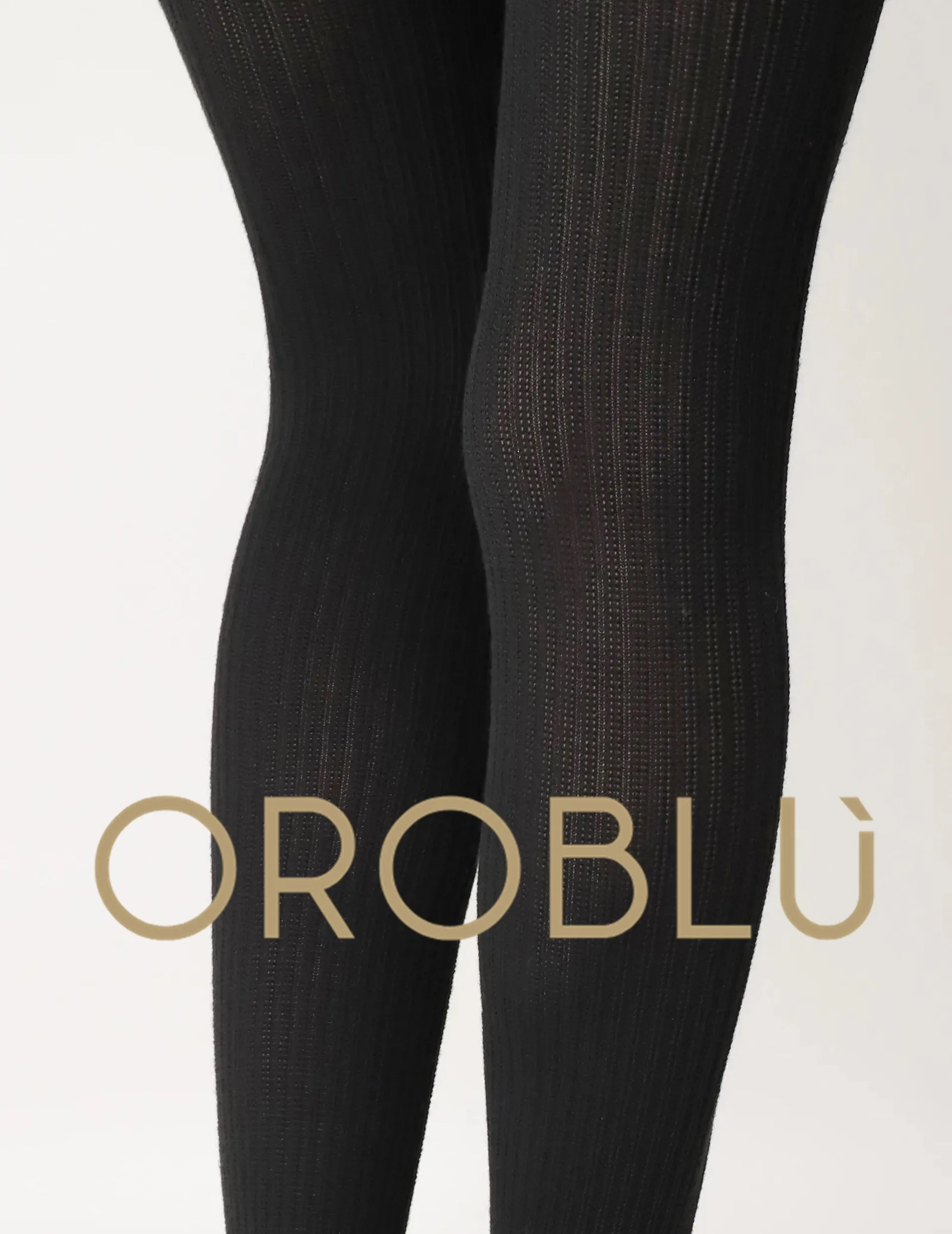 Oroblu Eco Sneaker Natural Rib Tight Black