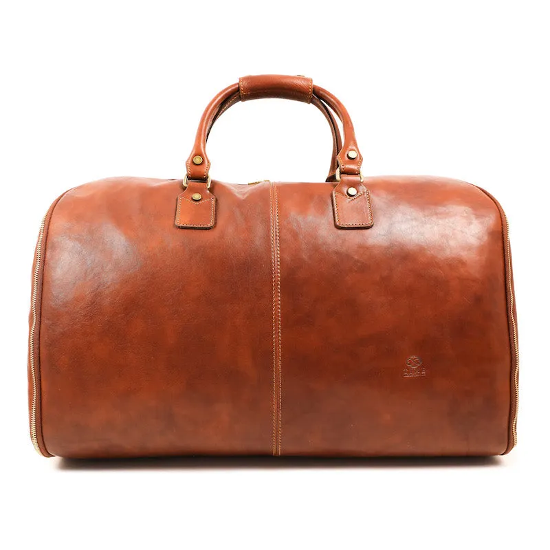 Paradise Lost - Leather Garment Bag, Duffel Bag