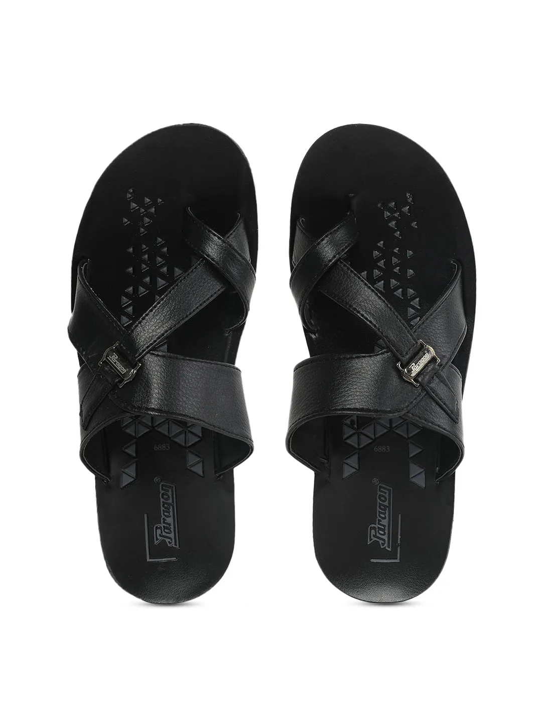 Paragon PU6883G Men Stylish Sandals | Comfortable Sandals for Daily Outdoor Use | Casual Formal Sandals with Cushioned Soles