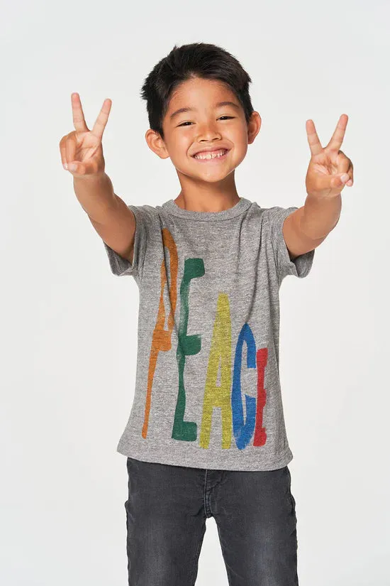 Peace short sleeves T-shirt