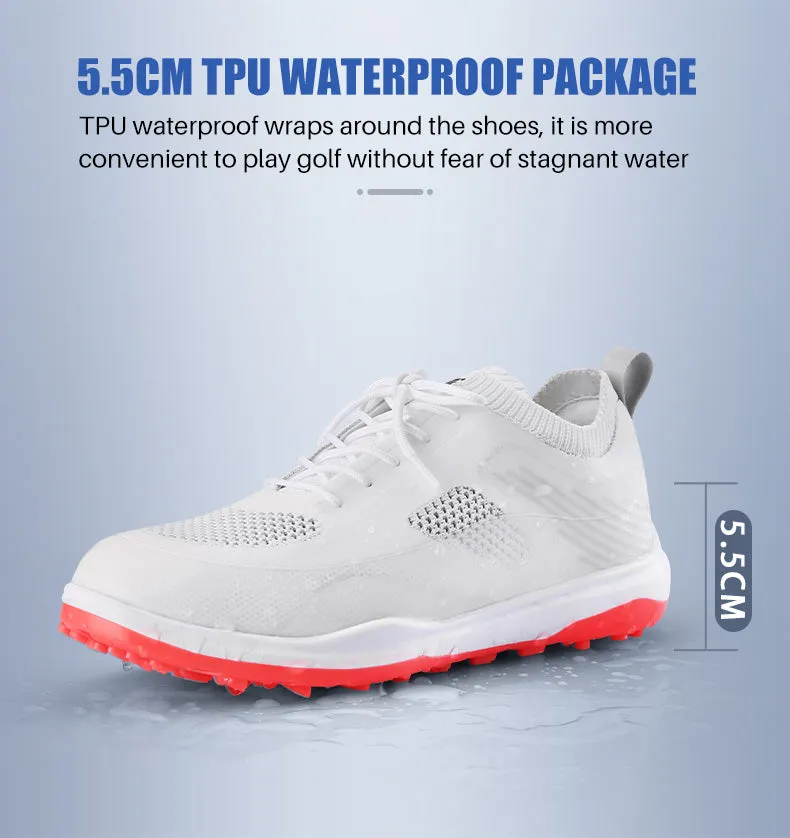 PGM XZ181 rubber golf shoes sole waterproof custom ladies golf shoes