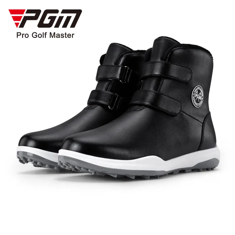 PGM XZ196 ladies high top golf shoe spike less waterproof golf shoes for women