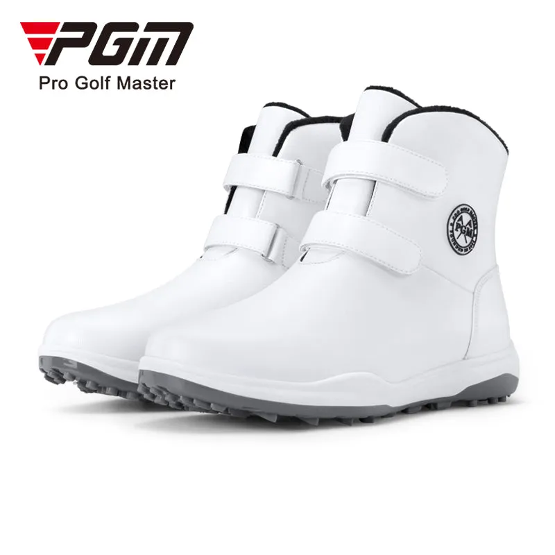 PGM XZ196 ladies high top golf shoe spike less waterproof golf shoes for women