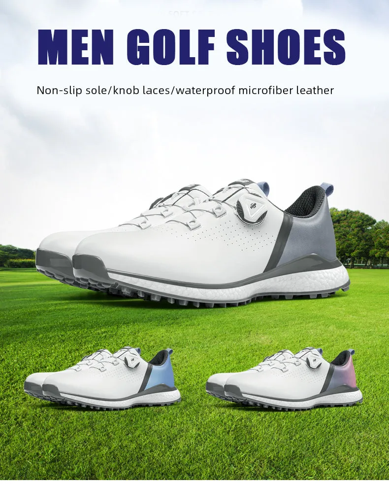 PGM XZ210 men fashion golf shoes guangzhou spike less golf shoes for men waterproof