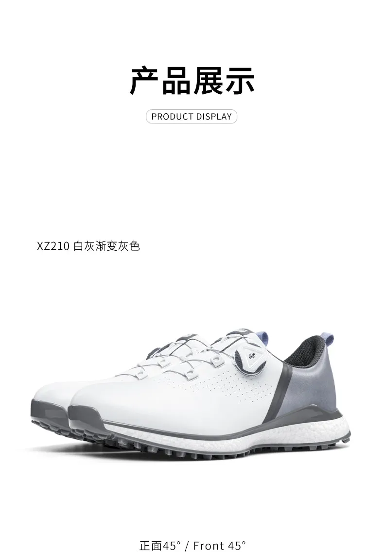 PGM XZ210 men fashion golf shoes guangzhou spike less golf shoes for men waterproof