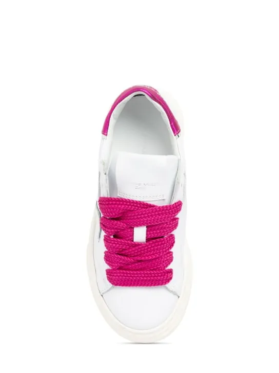 PHILIPPE MODEL   Leather lace-up sneakers 