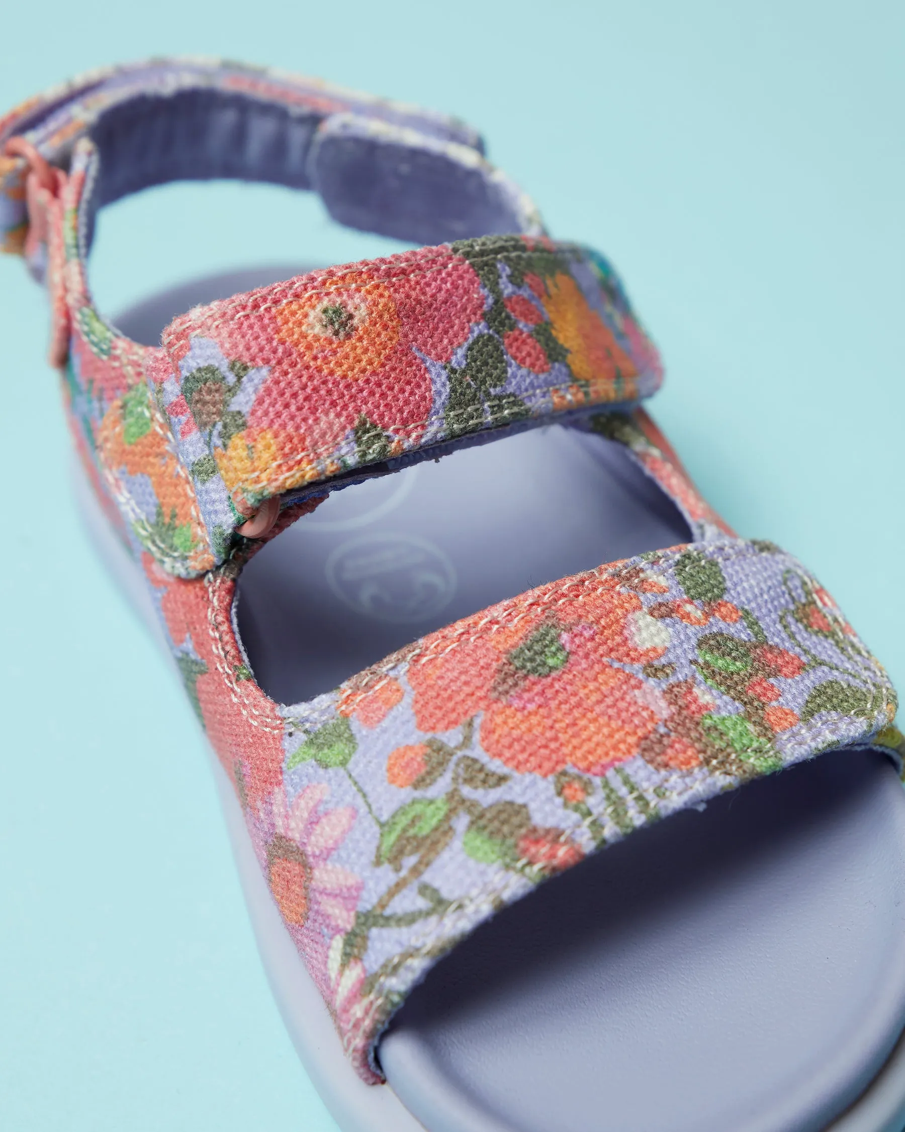 Piccolini x Kip & Co Forever Floral Lilac Sandal