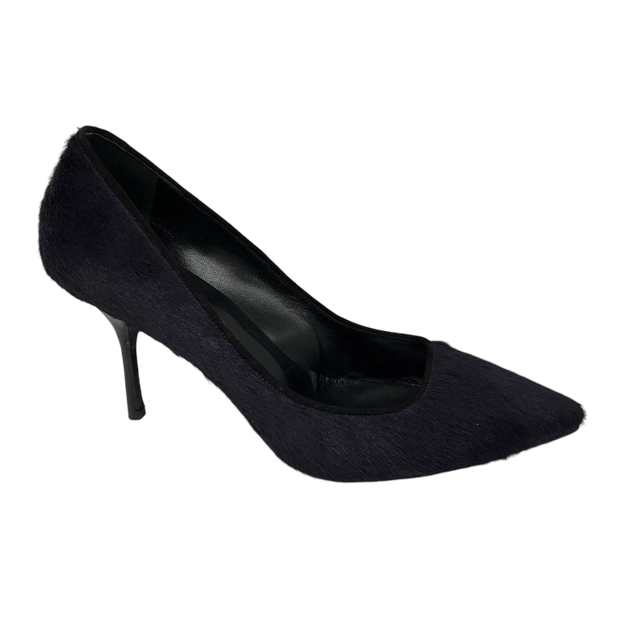 Pierre Hardy Purple Calf Hair Pumps