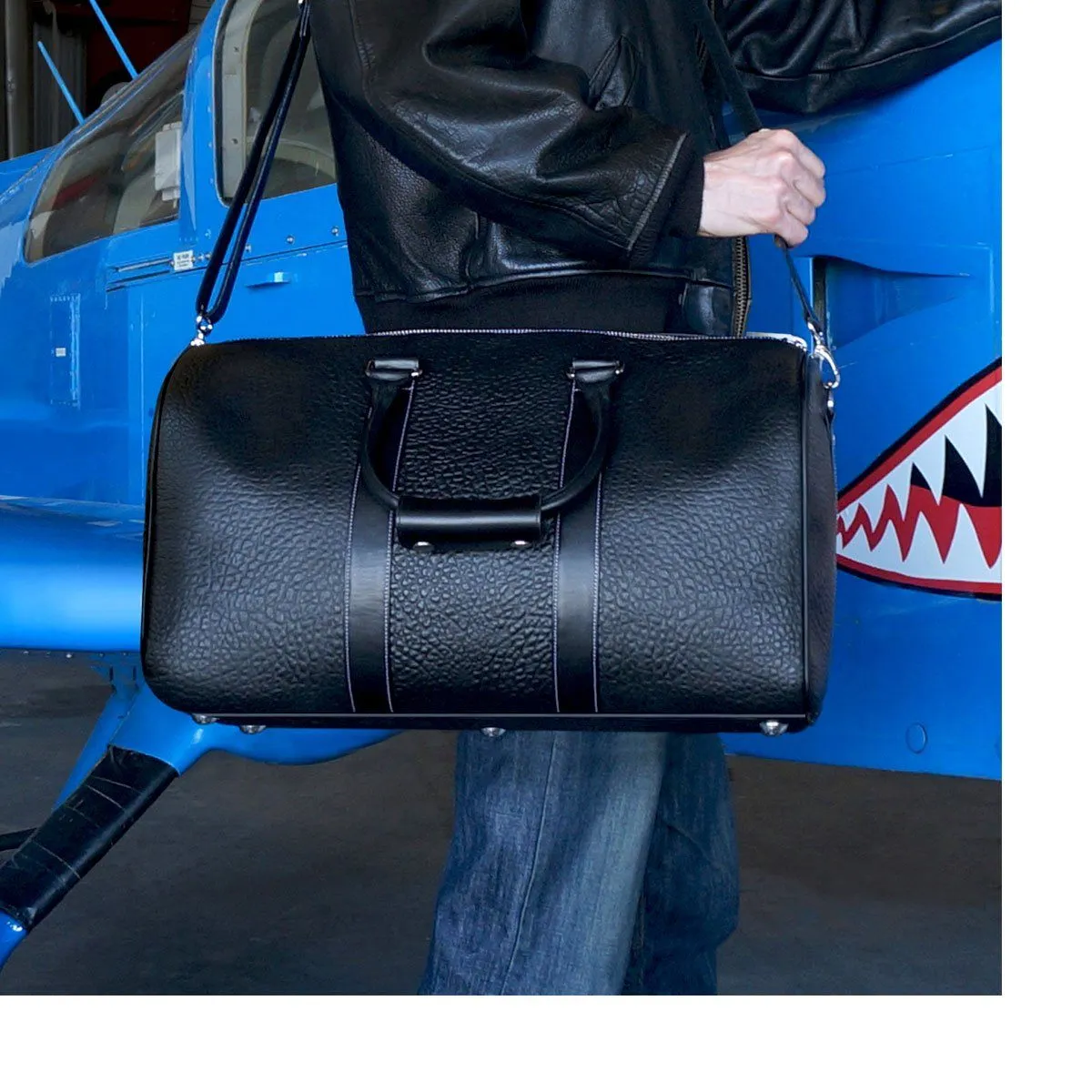 Premium Leather Duffle Bag