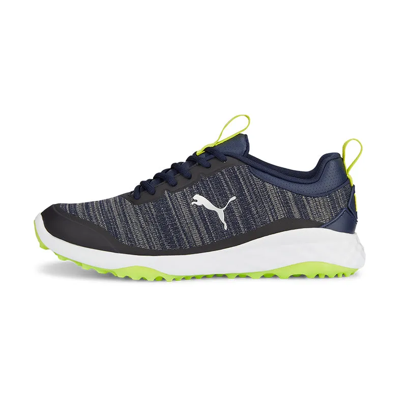 PUMA Fusion Pro Men's Spikeless Shoes (Navy/Silver)