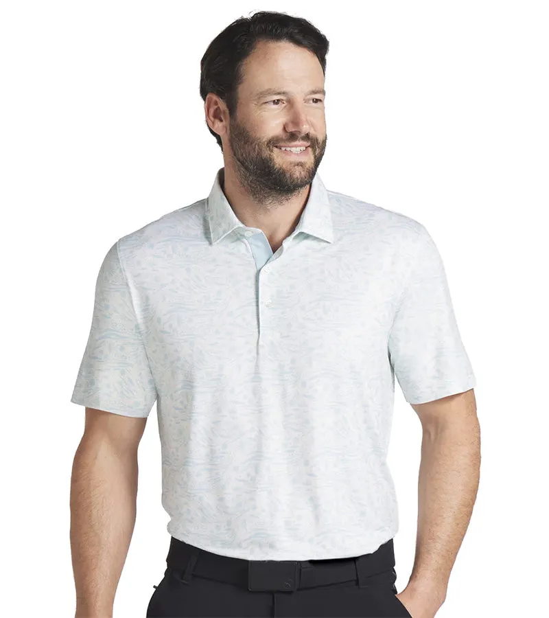 Puma Mens CLOUDSPUN Watering Hole Golf Polo Shirt