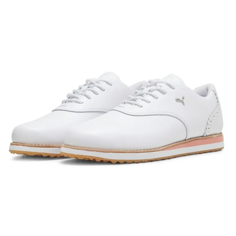 Puma Women's AVANT Spikeless Golf Shoes - Puma White