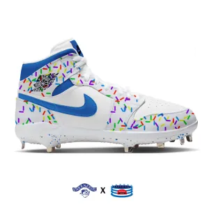 "Birthday Cake" Jordan 1 Retro Cleats