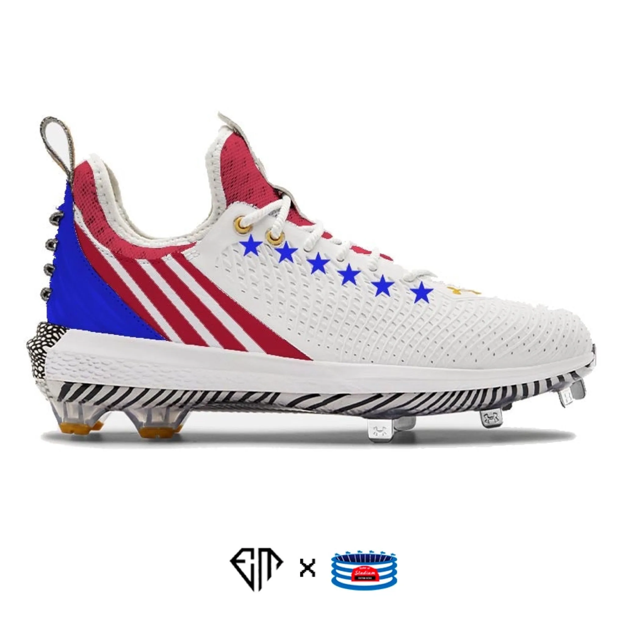 "USA" Under Armour Harper 5 Cleats