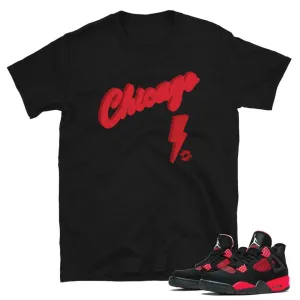 Red Thunder Retro 4 Shirt