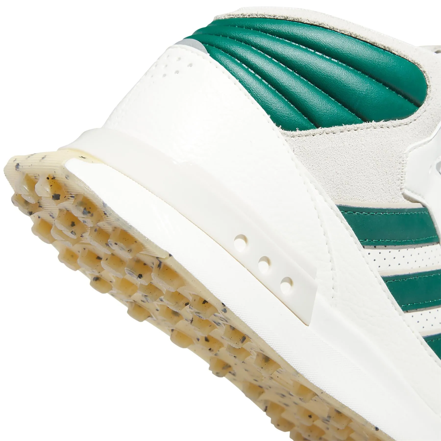 S2G Spikeless Mid Cut Golf Shoes White/Green - AW24