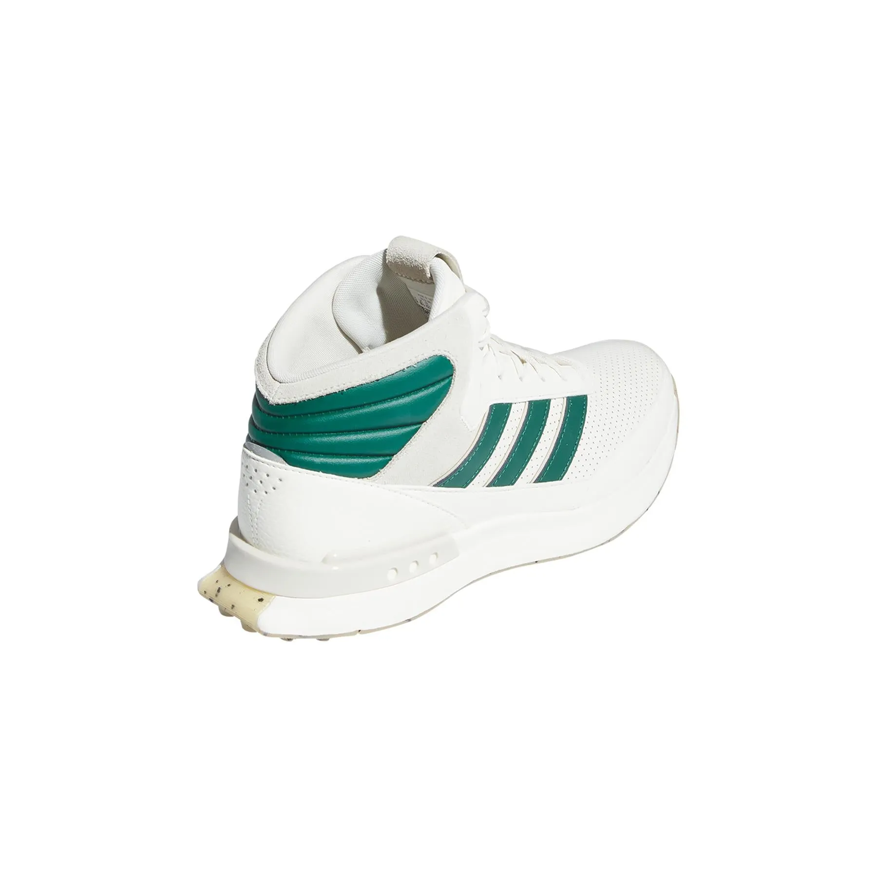 S2G Spikeless Mid Cut Golf Shoes White/Green - AW24