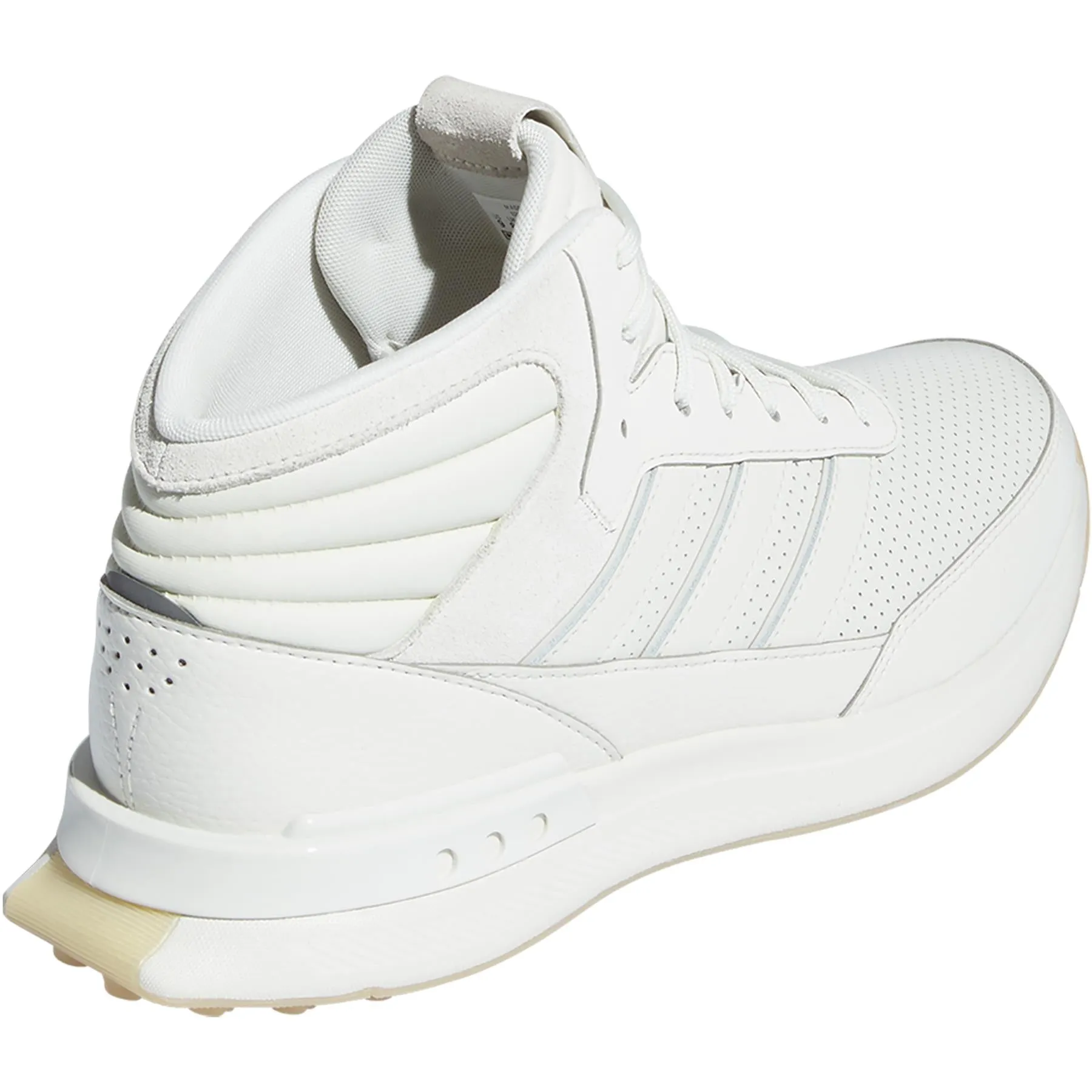 S2G Spikeless Mid Cut Golf Shoes White/Grey - AW24