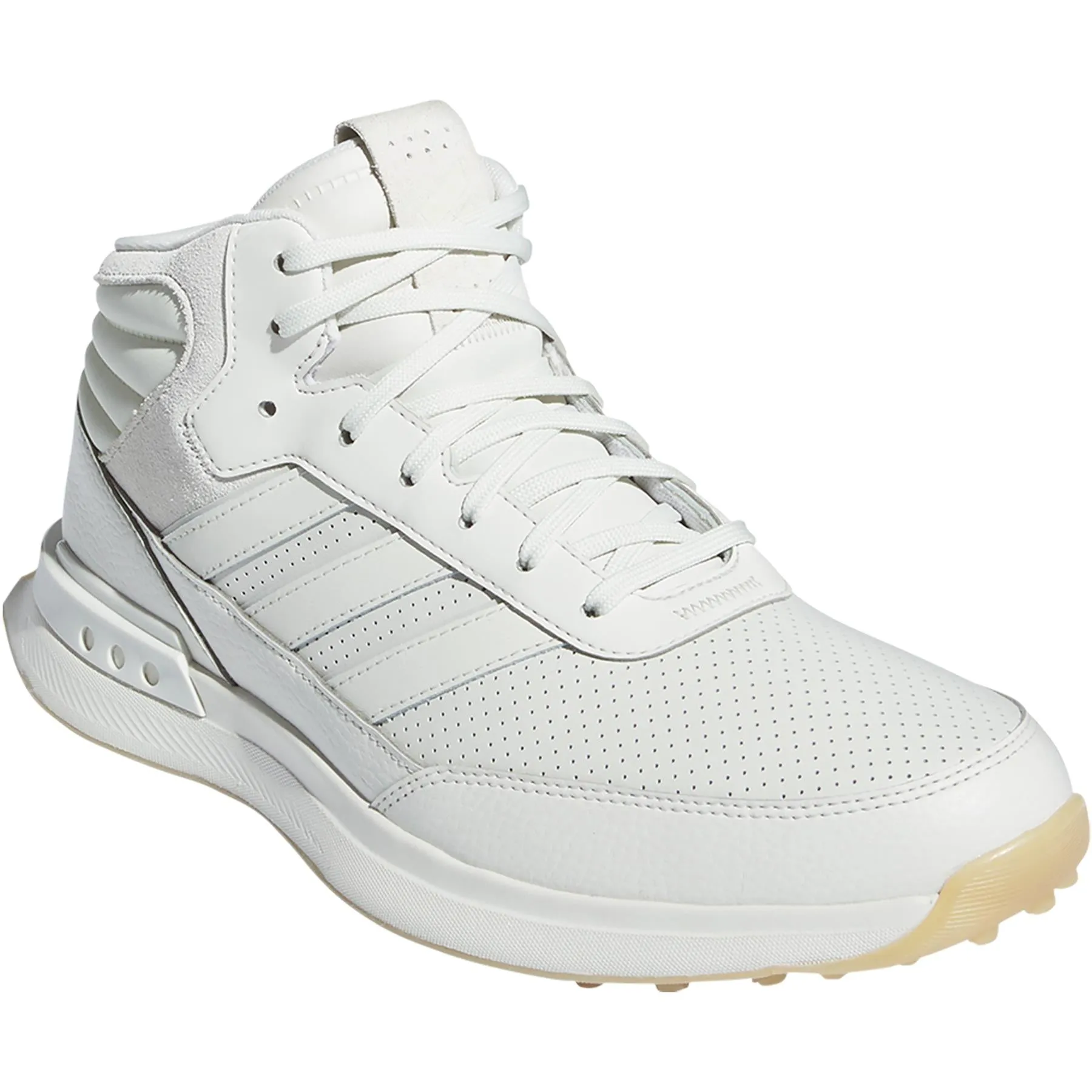 S2G Spikeless Mid Cut Golf Shoes White/Grey - AW24