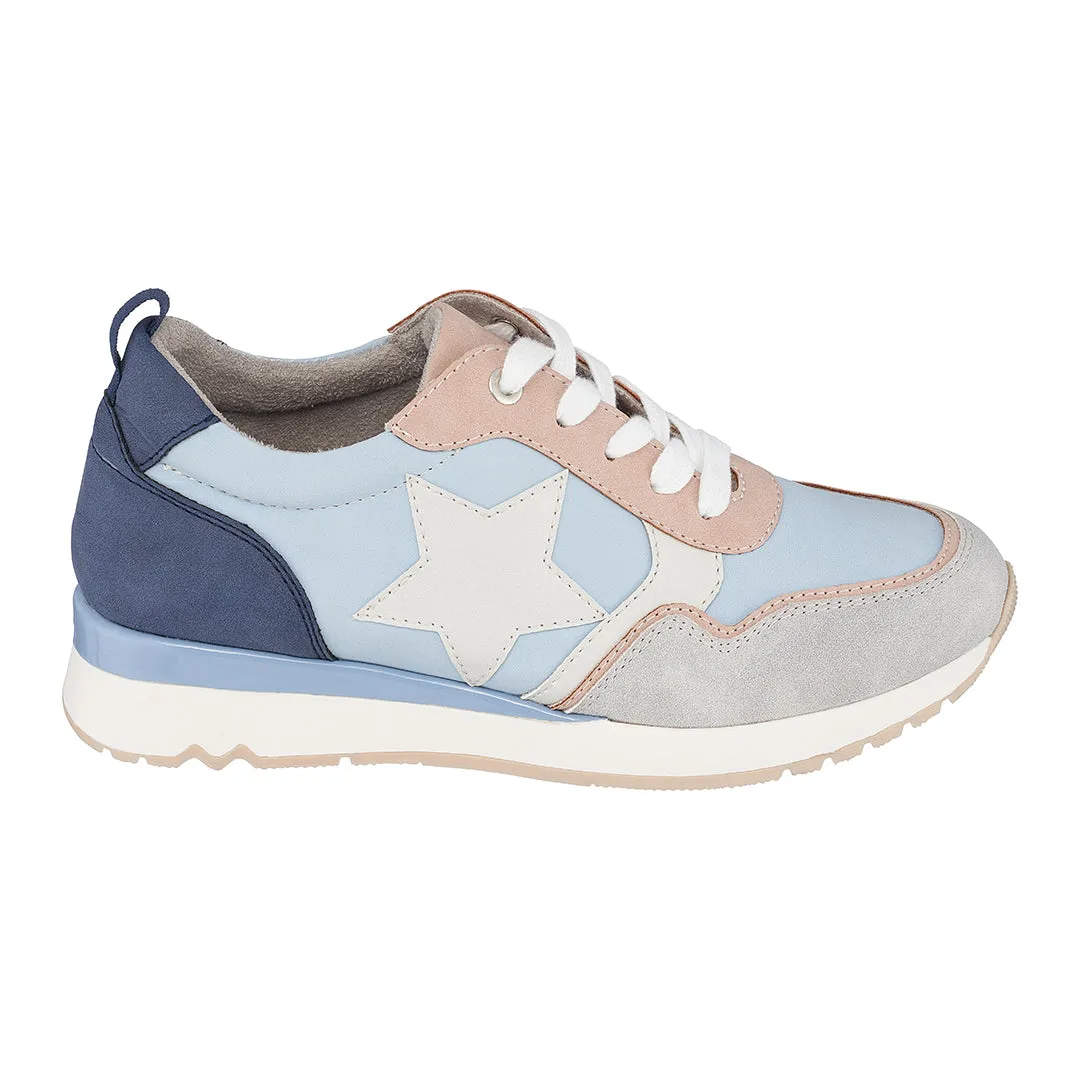 Samantha Blue Star Sneakers