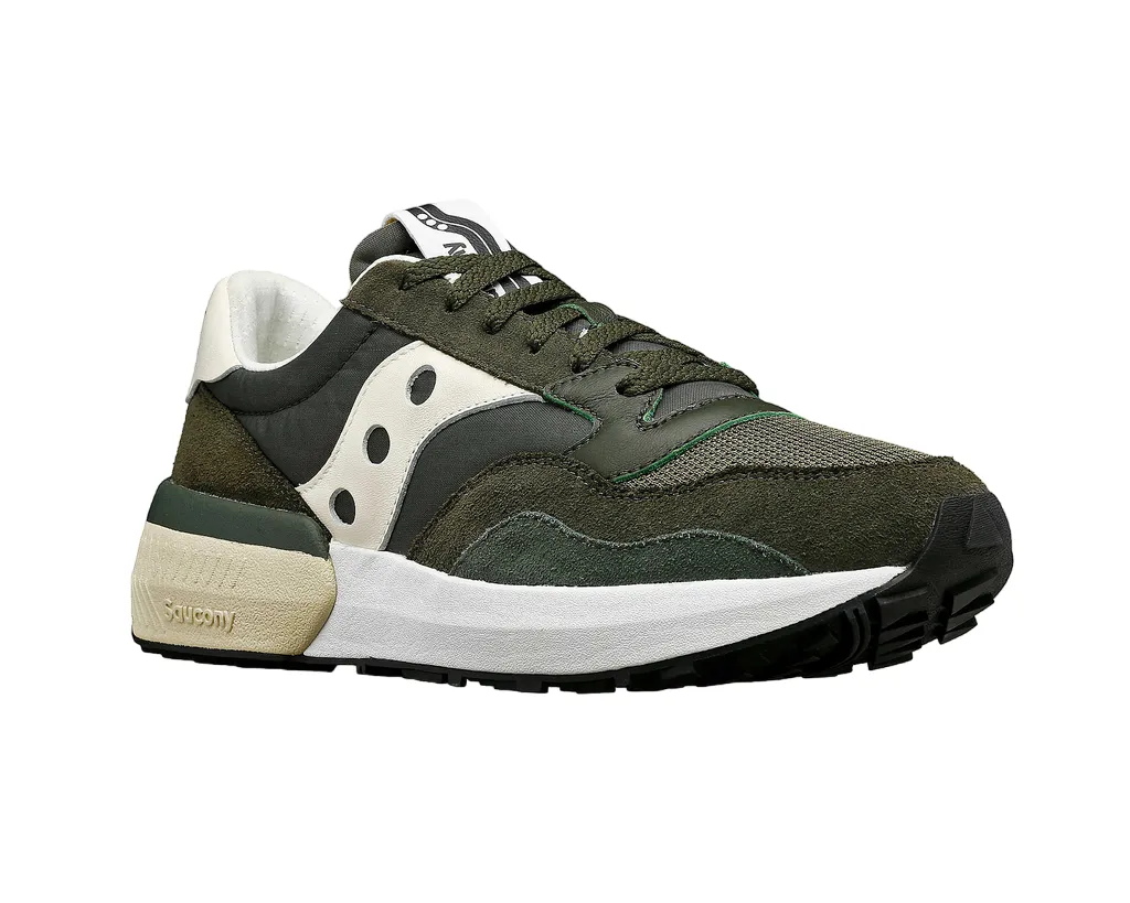 Saucony Originals scarpa sneakers da uomo Jazz NXT S70790-3 verde-crema