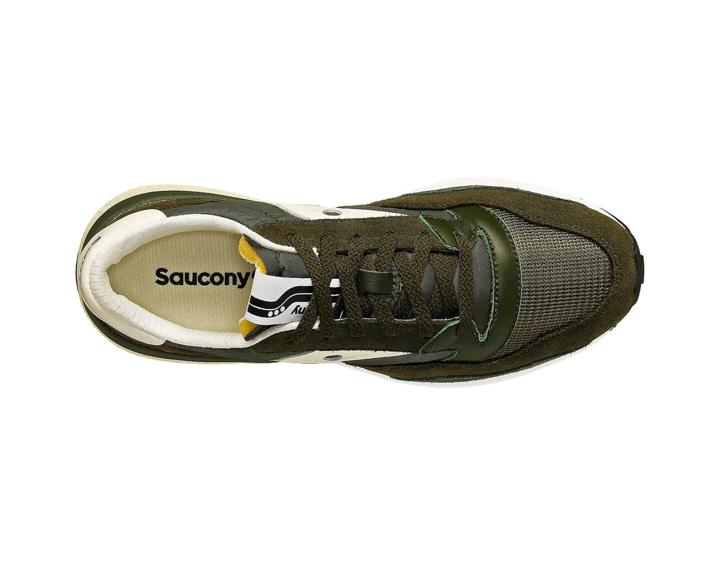 Saucony Originals scarpa sneakers da uomo Jazz NXT S70790-3 verde-crema