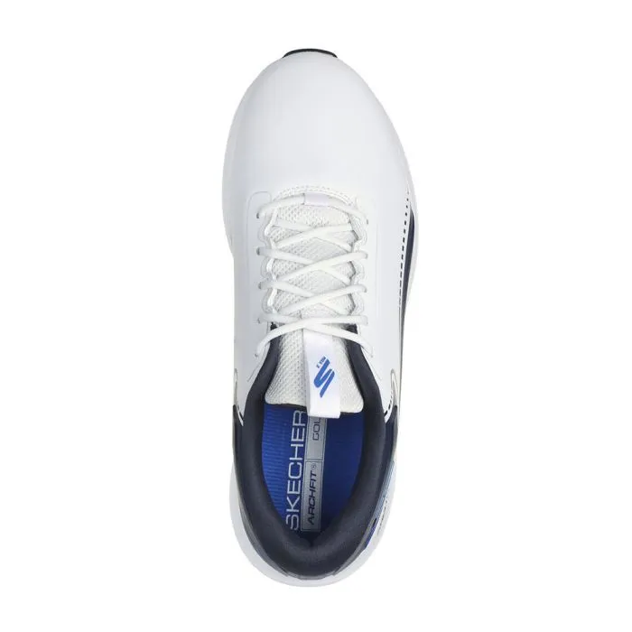 Skechers Men's Max 3 MD Spikeless Golf Shoes - White/Navy