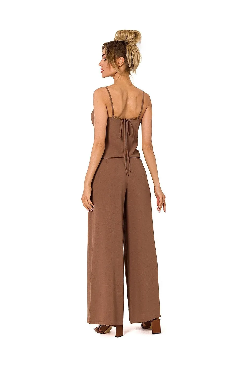 Sleek Strappy Pocket Jumpsuit