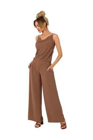 Sleek Strappy Pocket Jumpsuit