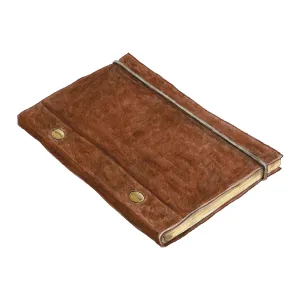 Small French Leather Notebook