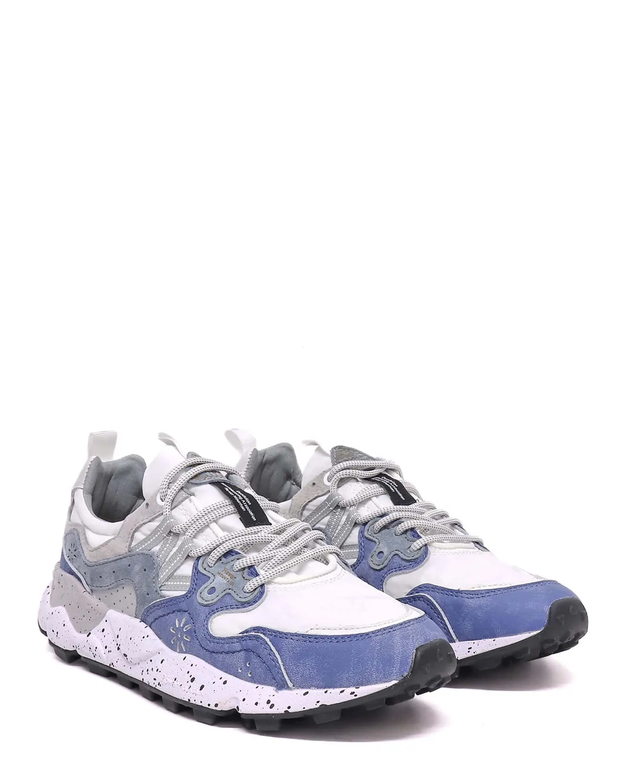 Sneakers Flower Mountain Uomo Blu Chiaro - Bianco