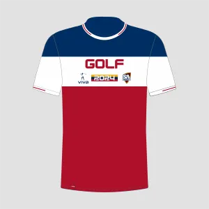 SSSA GOLF EVENT TEE NAVY RED