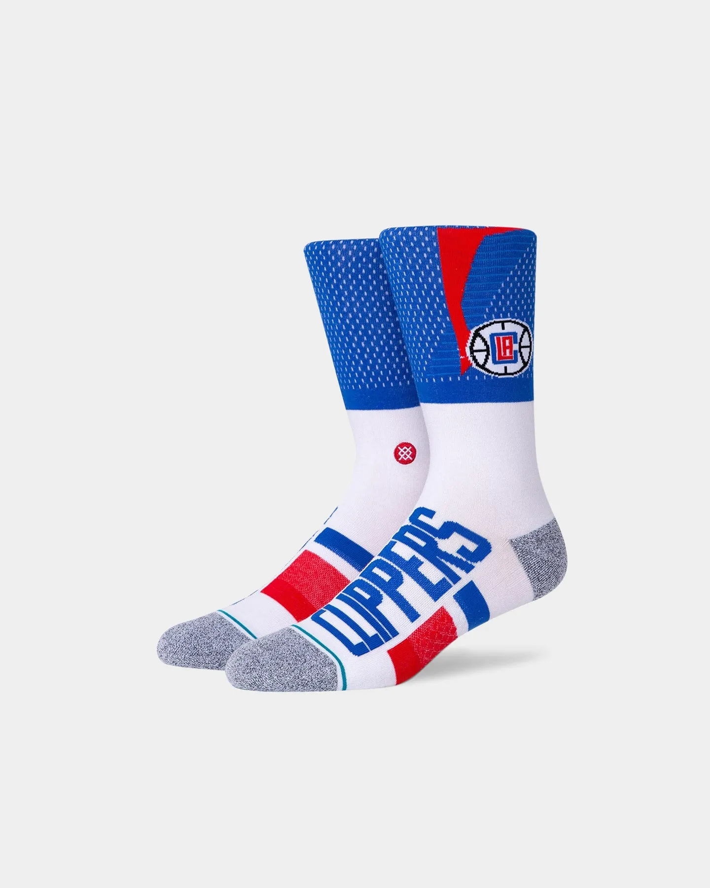 Stance Los Angeles Clippers Shortcut Crew Socks Blue