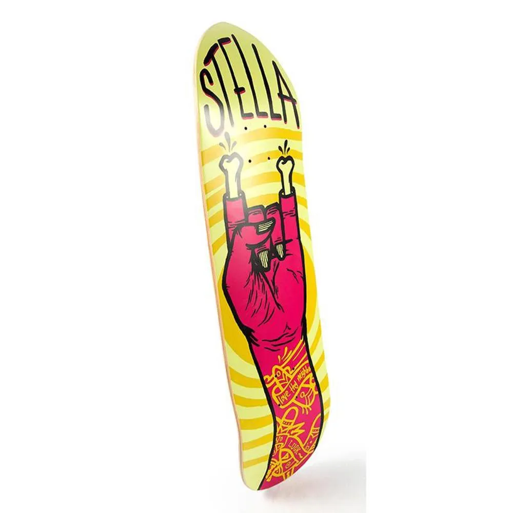 Stella Bottle Opener Hell Horns 32" Longboard Deck