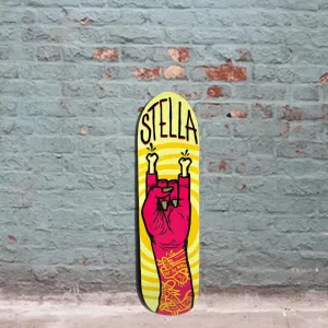 Stella Bottle Opener Hell Horns 32" Longboard Deck