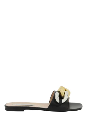 Stella mccartney 'falabella' faux leather slides