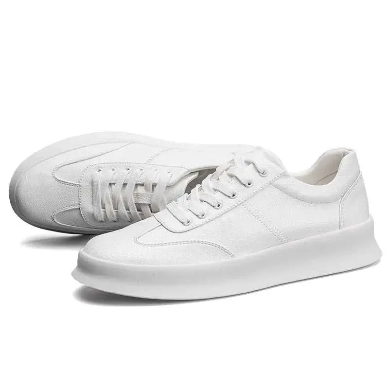 Student leather casual shoes