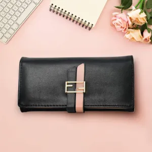 Stylish Ladies Clutch HandBag with Detachable Buckle